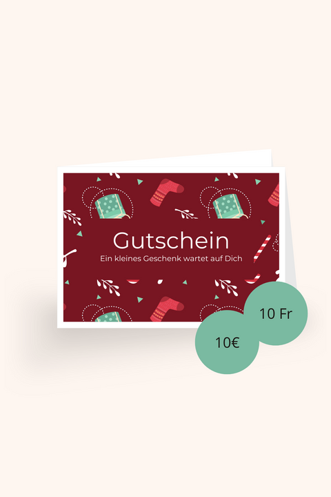 MAYUNO Gutschein - Weihnachtsedition (Deutsch)