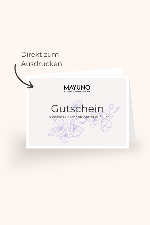 MAYUNO Geschenkgutschein (Deutsch)
